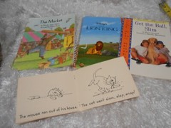 Lot 4 different Children’s books Real Kids Readers level 1 The Market, Lion King