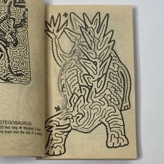 Dinosaur Mazes By Dick Smith (1982) Only Copy For Sale Anywhere! 7” x 4.25”