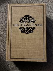 Vintage 1955 The Phrase Finder J.I. Rodale Hardcover Writer’s Reference Book