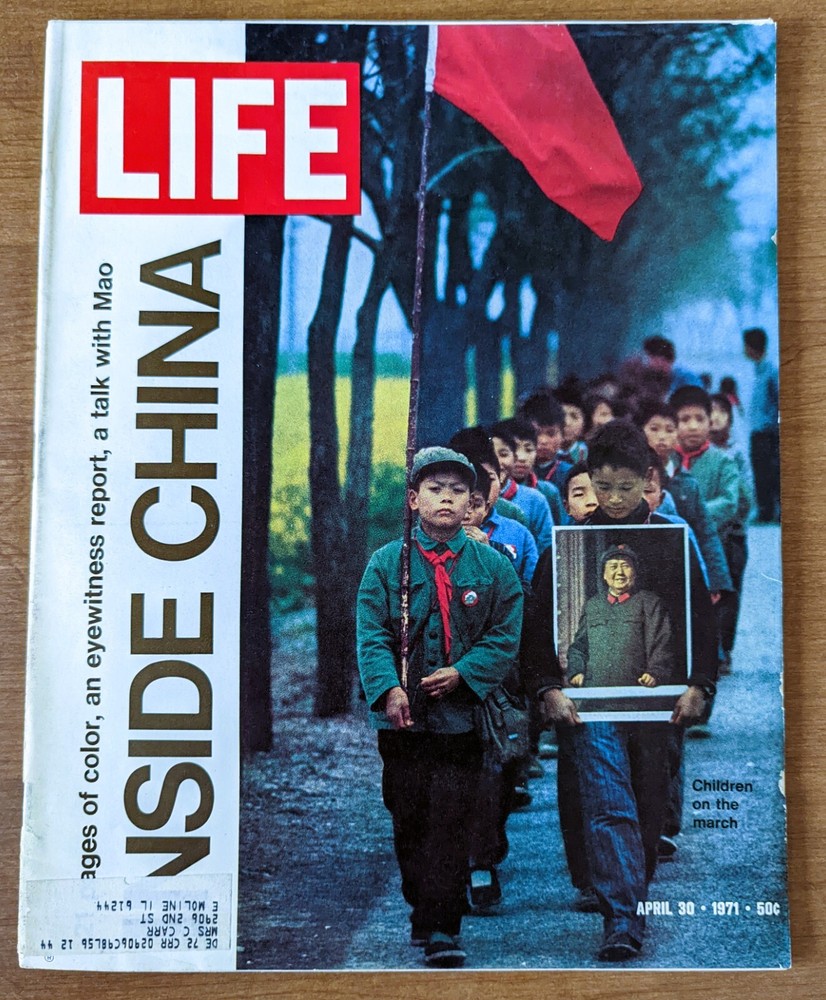 LIFE Magazine APR 30, 1971 Inside China; Mao Interview; Nixon Thirsting VTG Ads