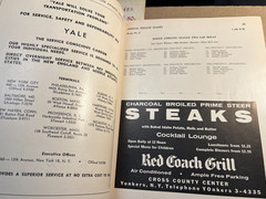 4 Wanamaker Millrose Athletic Games Madison Square Garden Programs 1951-1960
