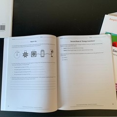 Amplify Science Grade 8 Homeschool Workbook Choose Physical Life Biology etc