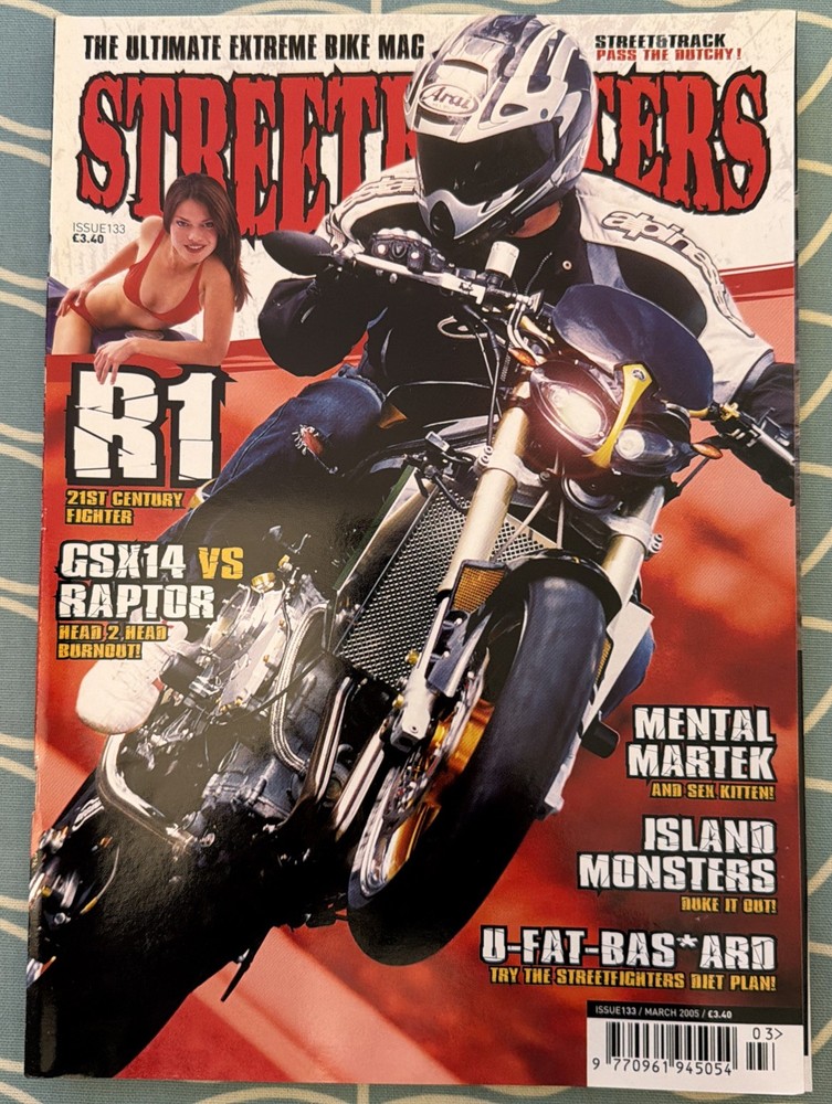 STREETFIGHTERS magazine MARCH 2005 #133 Extreme Performance motorbikes adult EXC