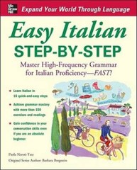 Easy Italian Step-by-Step (NTC Foreign Language) – Paperback – GOOD