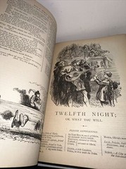 1904 COMPLETE WORKS OF WILLIAM SHAKESPEARE BOOK 400 Illustrations HB 560 Pages