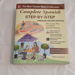 McGraw-Hill Complete Spanish Step-By-Step Premium 2nd Ed by Bregstein, Paperback
