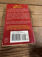 The Sword Of Shannara By Terry Brooks (PB, 1978)