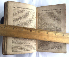 Rare 1808 Fristoe Ketocton Baptist History 1st Ed Page Co Virginia Morris Wood