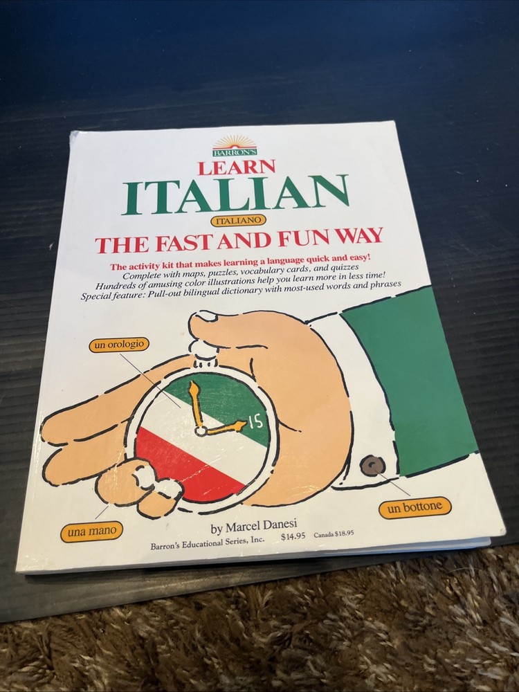 Barron’s Fast and Fun Way Ser.: Learn Italian the Fast and Fun Way Book by…