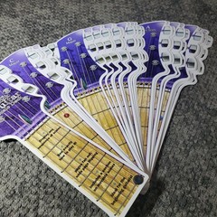 The Rock Guitar Scale Deck Amsco Publications Music Instruction Guide