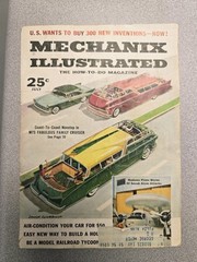 Mechanix Illustrated Magazine July 1957 $.25