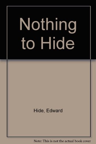 Nothing to Hide, Cattermole, Mike, Used; Good Book