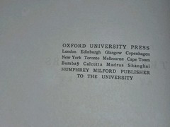 Catalogue of the Trees and Shrubs At Westonbirt 1927 Oxford University Press