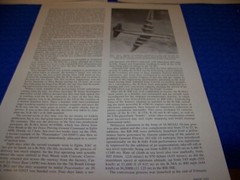 LOCKHEED C-130 “STILL LABORING ON” & B-36 PEACEMAKER.. 2-PAGE CUTAWAY (568JJ)