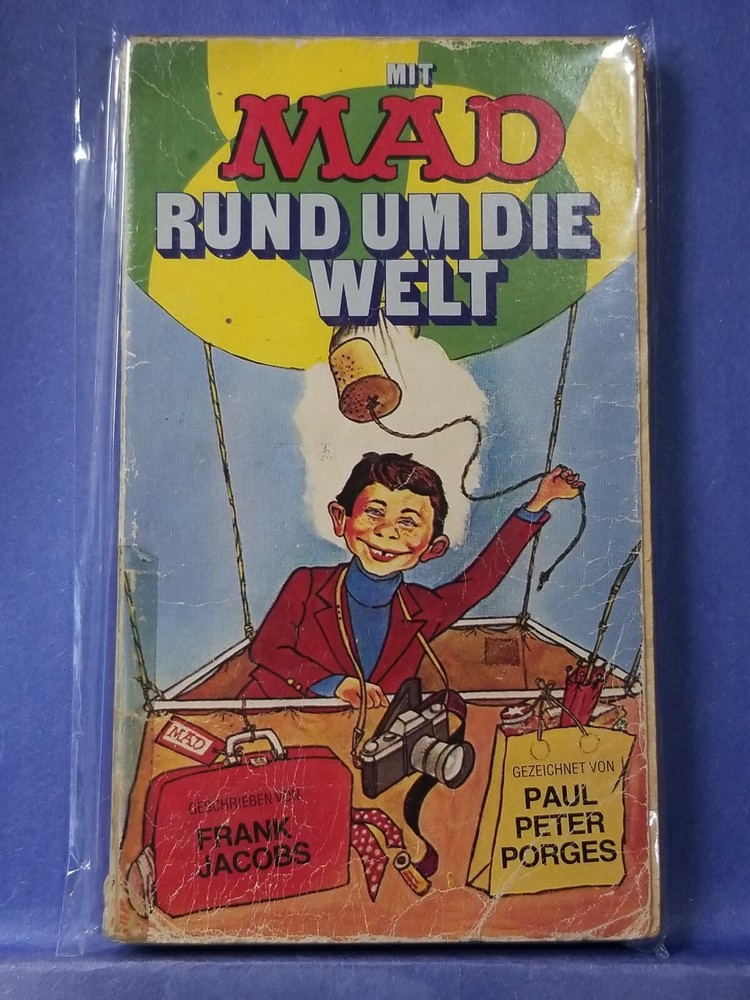 GERMAN MAD Magazine Paperback Book: #29 Deutsches Taschenbuch 1981 1st G-