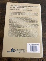 New International Commentary on the Old Testament Ser.: Book of Genesis