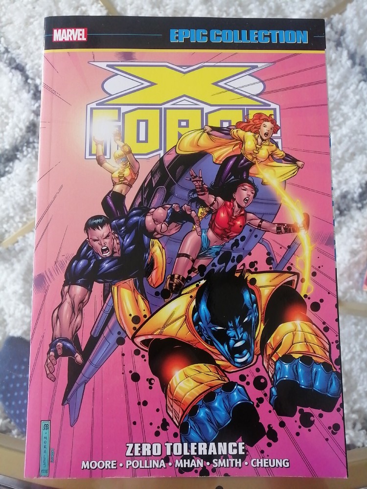 X-FORCE EPIC COLLECTION: ZERO TOLERANCE TPB 1302927116 496 Pages Jim Cheung NEW