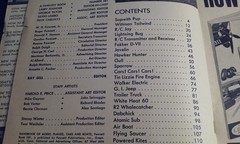 Handbook for Model Planes Boats and Cars Bill Winter / Fawcett 1965 112-pages