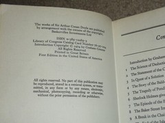 Sir Arthur Conan DOYLE The Sign of Four, 1st Edition 1974, Ex-Library