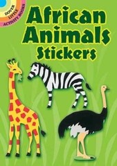 AFRICAN ANIMALS STICKERS (DOVER LITTLE ACTIVITY BOOKS By Winky Adam