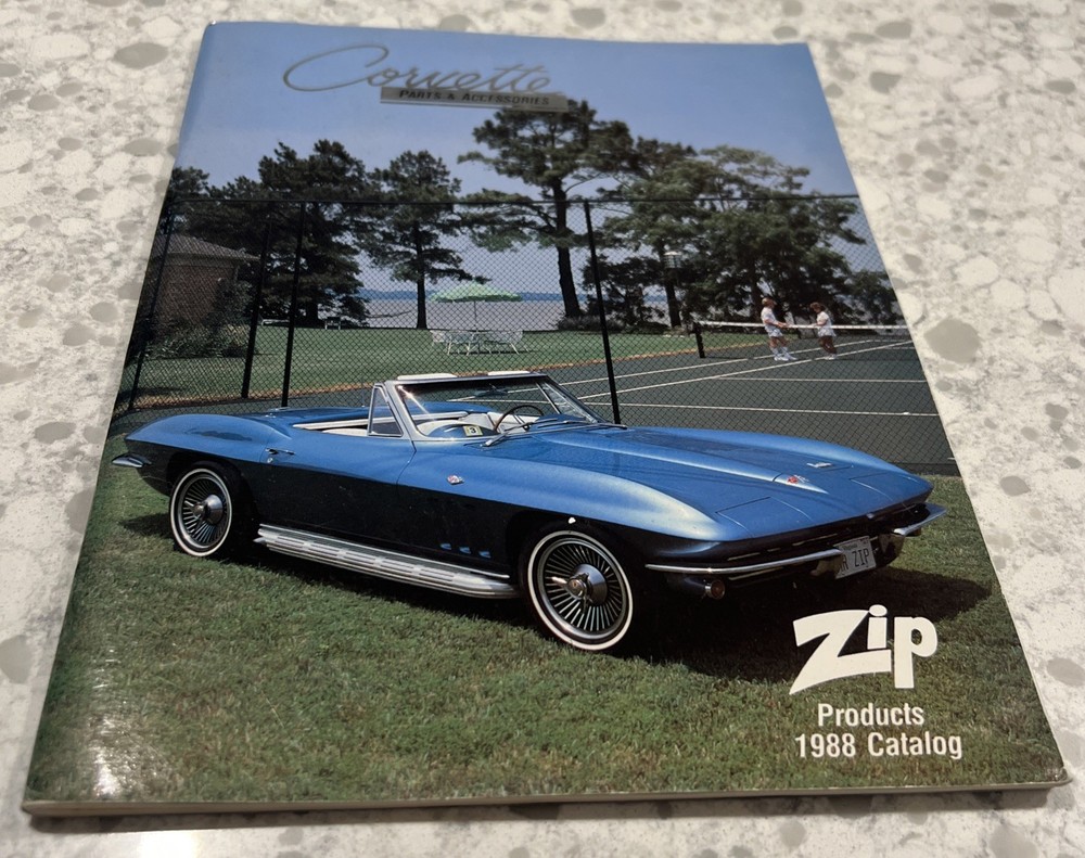 Zip Products Corvette Parts & Accessories 1988 Catalog “Fast Shipping”