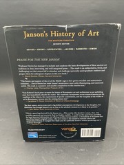 Janson’s History of Art: The Western- 0131934554, hardcover, Penelope J E Davies