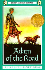 Adam of the Road (Newbery Library, Puffin) – Paperback – GOOD