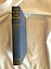 How Do You Like New York?: An Informal Guide 1936 HB by Eva T. McAdoo NEW YORK
