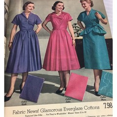 1951 Lg Format 500+ Pages Spiegel Catalog Woman’s Men’s Fashion Home Shoes 50s