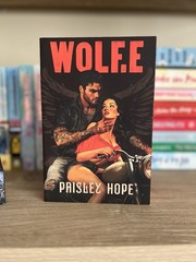 Paisley Hope WOLF.E Paperback Neon Orange Sprayed Edges 2025 Sourcebooks New