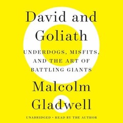 David and Goliath: Underdogs, – Audio CD, by Gladwell Malcolm – Very Good x