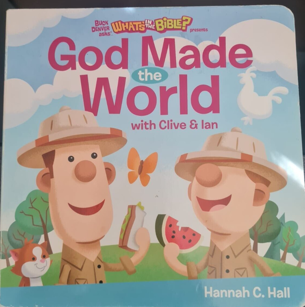 God Made the World, by Hanna C. Hall, Hardcover – Like New