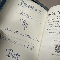 Collins World Vintage Illustrated Zip Up Holy Bible