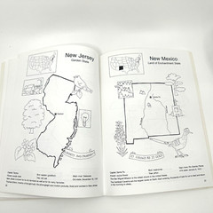 United States Coloring Book, Paperback by Adam, Winky / ISBN 0486401685