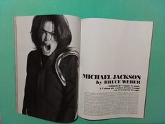 L’UOMO VOGUE- OTT. 2007 N. 384 -MICHAEL JACKSON- BRUCE WEBER- DYLAN-STREISAND