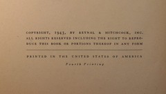 Antoine De Saint-Exupery / The Little Prince Le Petit Prince 1st Edition 1943