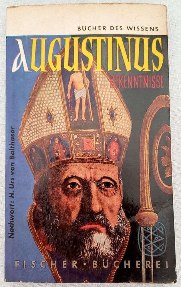 1956 Balthasar AUGUSTINUS BEKENNTNISSE,Christentum,Röm,Theologie, Taschenbuch