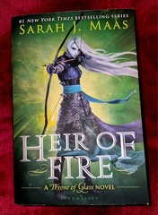 Throne of Glass HEIR OF FIRE PAPERBACK Sarah J Maas YA FANTASY oop