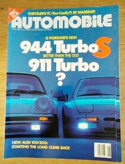 American Car Magazine – Automobile – June 1988 – Porsche 944 Turbo S & 911 Turbo