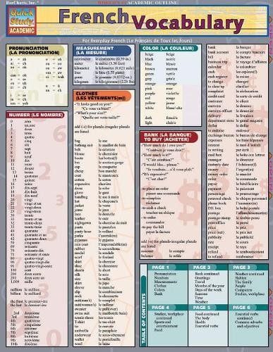Liliane Arnet French Vocabulary (Mixed Media Product) (UK IMPORT)