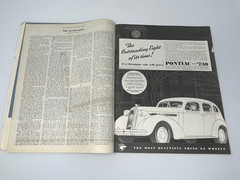 Saturday Evening Post Jan 18 1936 Ice Hockey M.L. Bower Vintage Magazine Complet