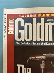 LOT OF 8 GOLDMINE MAGAZINES. JAN-APRIL 2007. BIWEEKLY MAGAZINE COVERING MUSIC