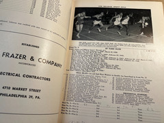 4 Wanamaker Millrose Athletic Games Madison Square Garden Programs 1951-1960