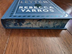 REBECCA YARROS SIGNED THE LAST LETTER AUTOGRAPHED BOOK IRON FLAME FIRST EDITION