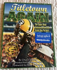 2X SIGNED-Titletown Again: The Super Bowl Season of the 1996 GB Packers-V Biever