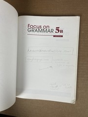 Focus on Grammar 4A 4B 5A 5B Student Books & Workbooks Set 8 Pearson 4th Ed