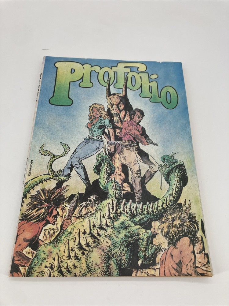Profolio Alchemy STUDIOS, 1989, 130 pages B&W Comics Vol 3 No 1 vintage