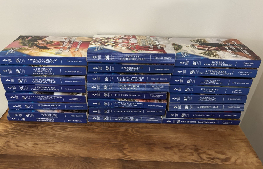 Harlequin Special Edition Life and Love Lot of 24 Paperback by Various Authors
