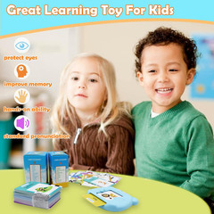 Spanish & English 510 Words Alphabet Bilingual Talking Flash Cards