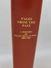 Pages From The Past History Of Texas High School Texarkana Texas HC 1992 RARE VG